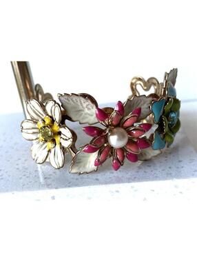 Flower Bracelet Women’s Floral Charm Costume